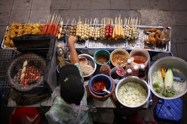 street food vendor in phuket