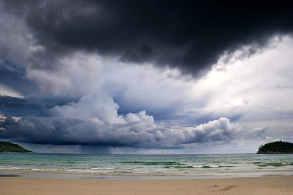 stormy weather ahead in the tropical paradise that is phuket