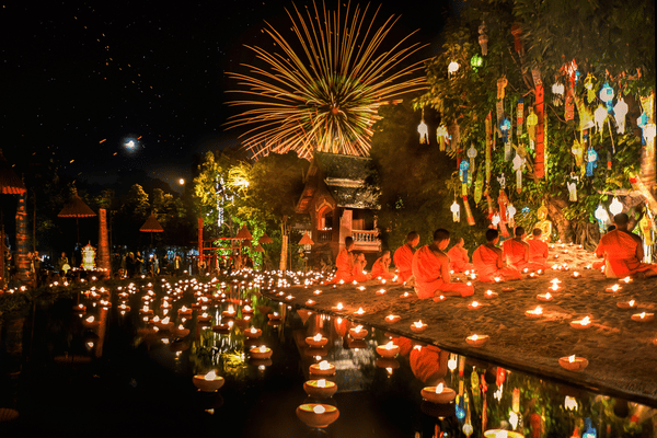 Loy Krathong Festival in November, Phuket