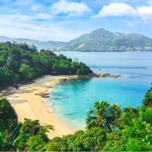 Viewpoint of laem sing beach