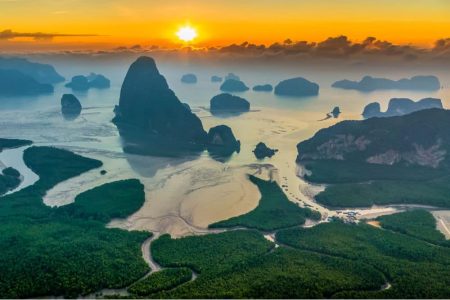 Luxury Private Speed Boat Charter – Phang Nga Bay Sunset