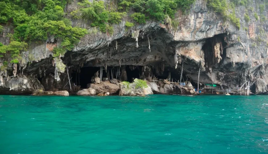 The Viking Cave and Birds Nest at Phi Phi