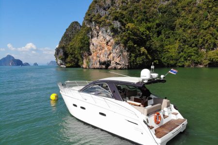 Luxury Phuket MotorYacht Private Charter -Phang Nga Bay