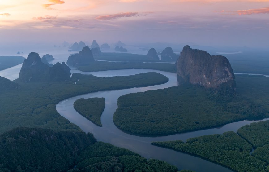 Phang Nga Bay Speedboat Sunset Cruise
