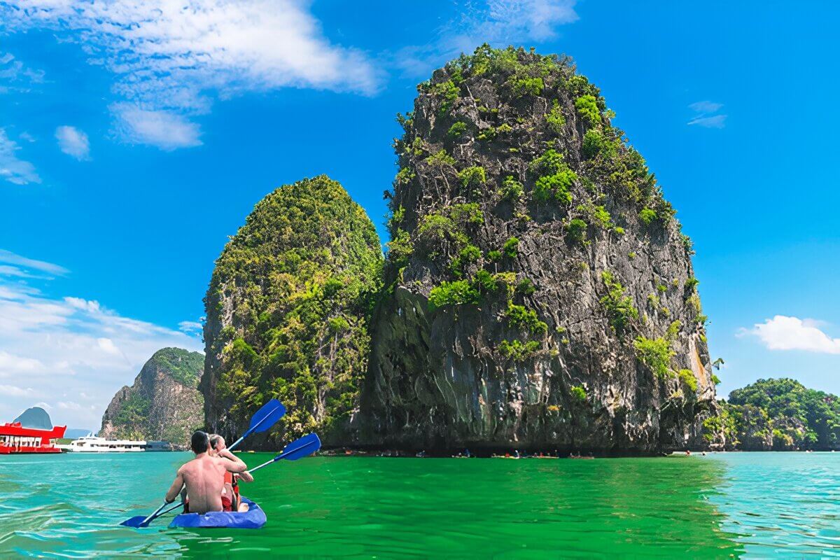Phang Nga Bay Kayaking Adventures- Exploring Its Sea Caves and Lagoons
