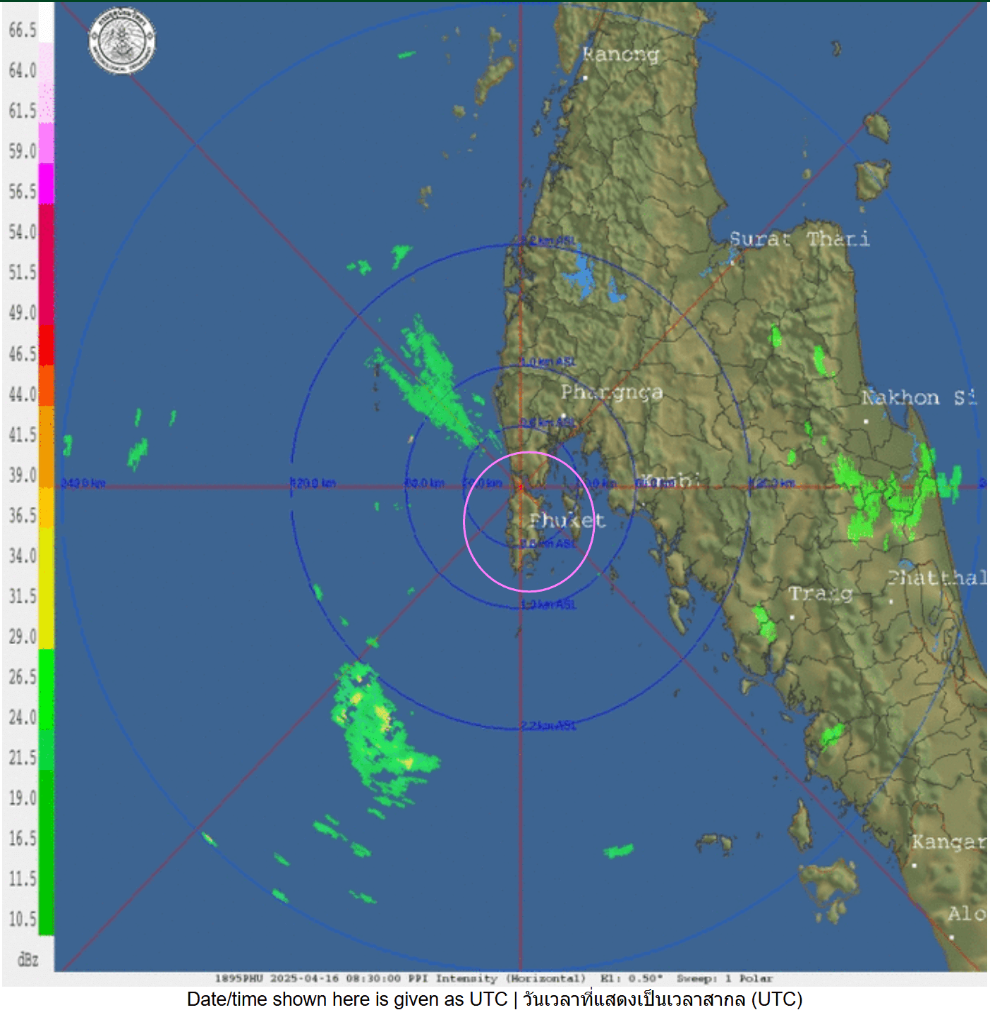 Synoptic schematics, deciphering shifting barometric pressure and regional atmospheric choreography in Phuket and surrounding regions.