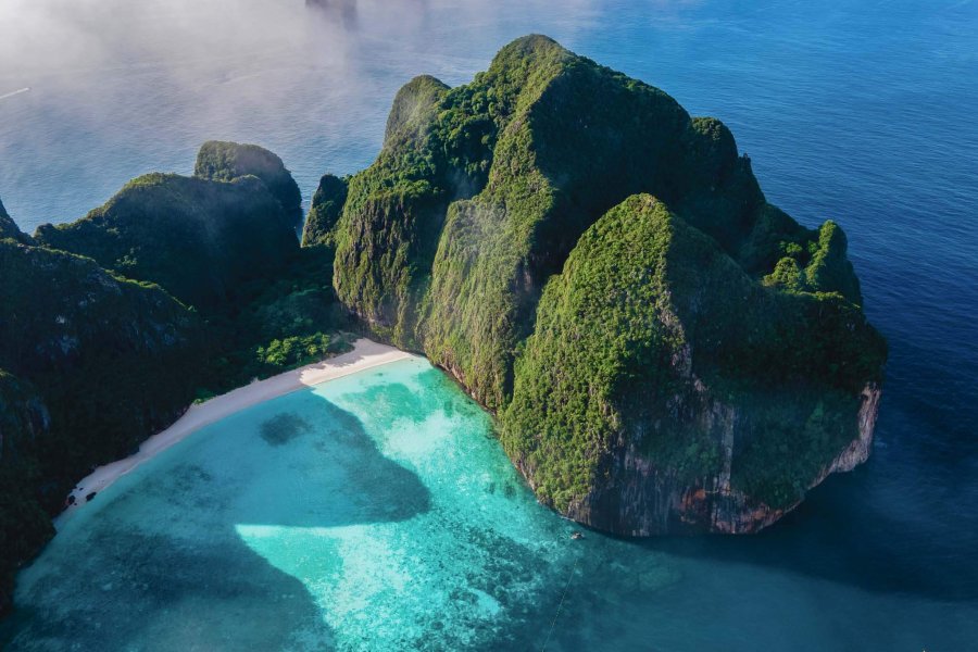 simba-phiphishark-maya-bay-aerial