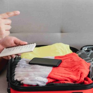 travel checklist for a family trip